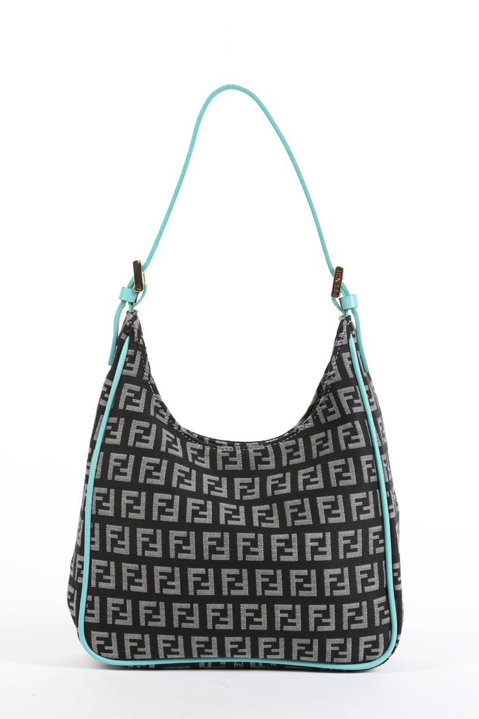 Vintage Fendi Zucchino Shoulder Bag