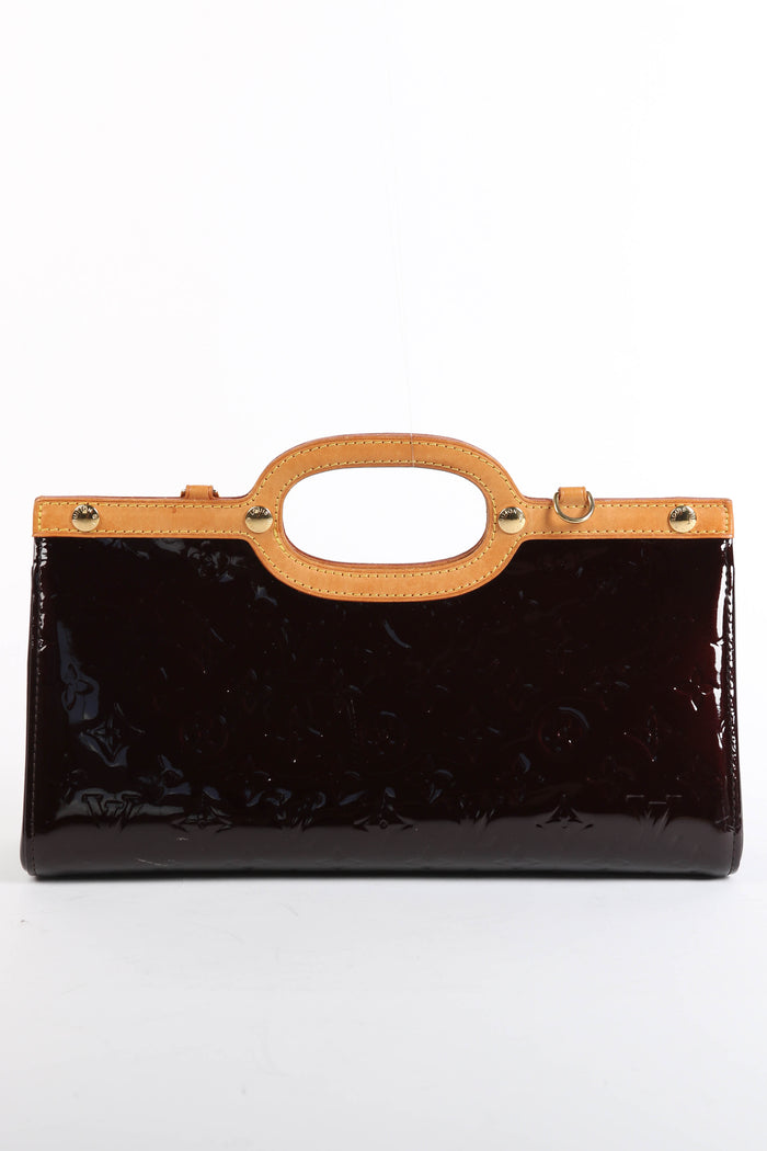 Vintage Louis Vuitton Oxblood Roxbury Drive Top Handle Bag