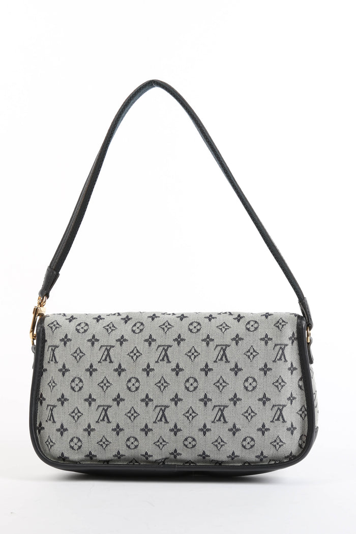 2000s Louis Vuitton Marjorie Navy Shoulder Bag