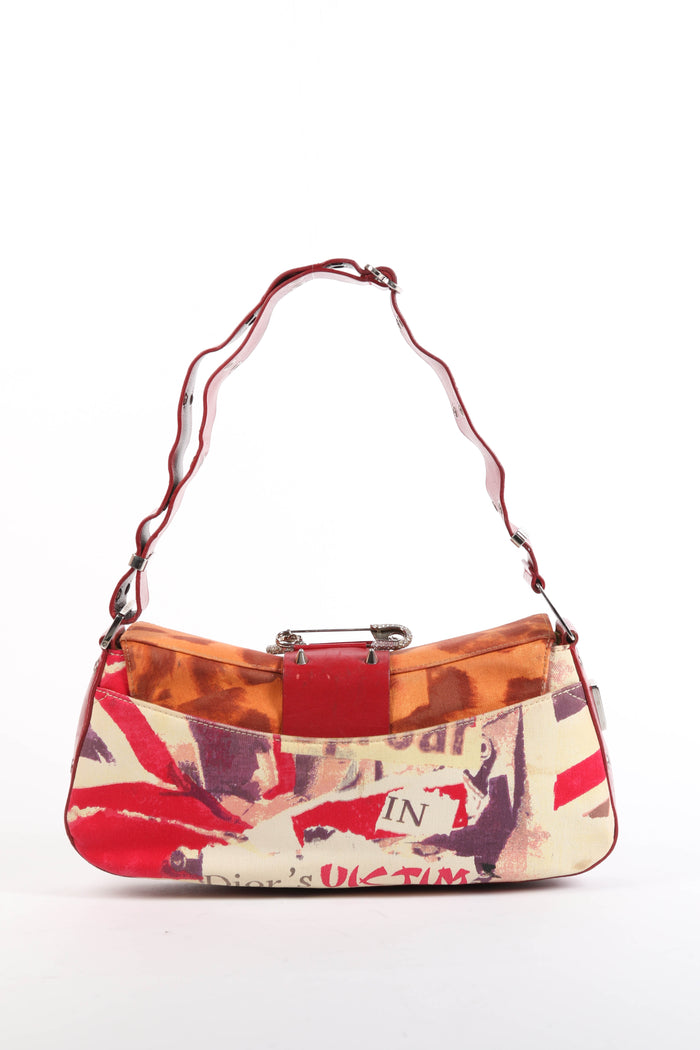 RARE 2000s Christian Dior Victim Columbus Shoulder Bag