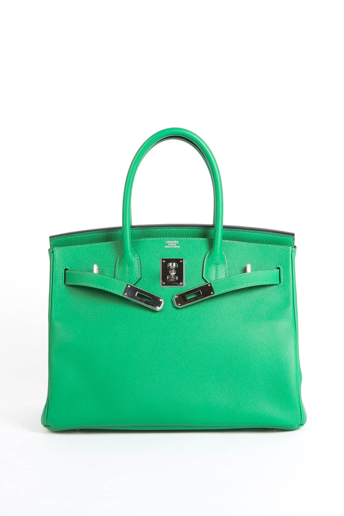 2014 Hermès Birkin 30cm in Bambou Epsom Leather with PHW