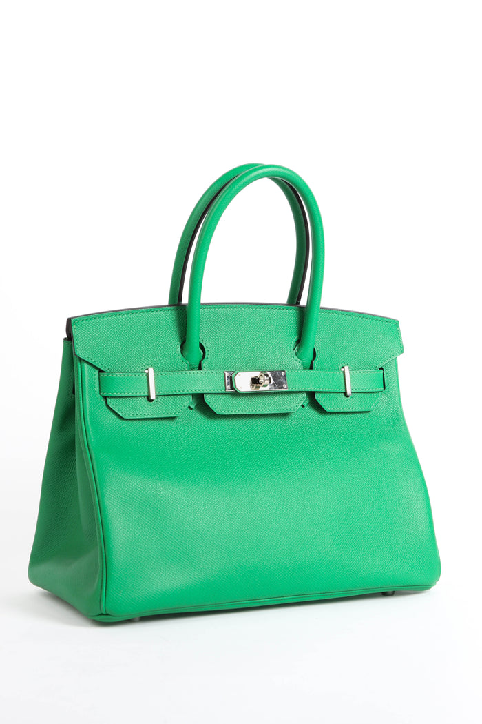2014 Hermès Birkin 30cm in Bambou Epsom Leather with PHW