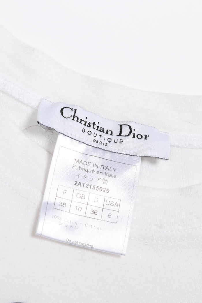 2000s Christian Dior Troll J'adore T-Shirt FR 38 (UK 10)
