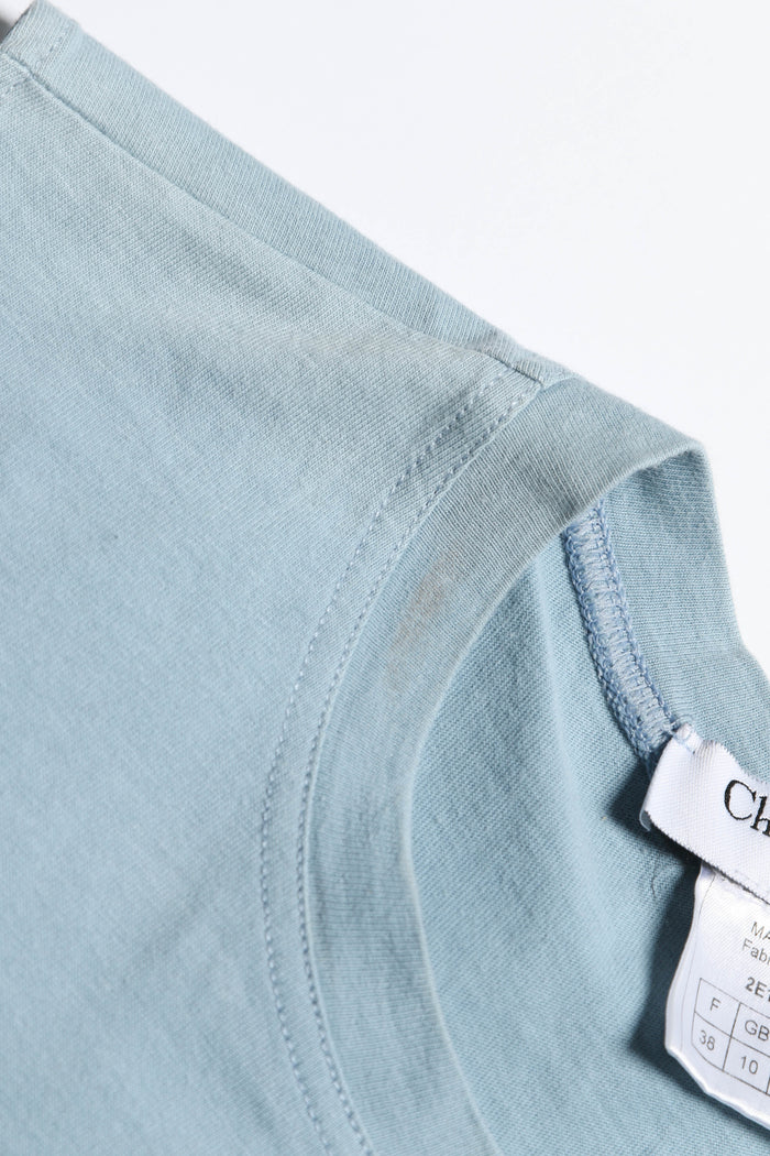 2000s Christian Dior "J'adore Dior" Blue Vest Top FR 38 (UK 10)