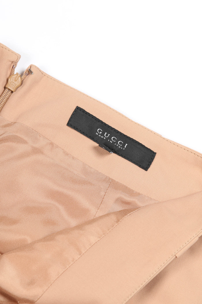 Vintage Gucci Beige Jacket and Skirt Set IT 36 (UK 4)