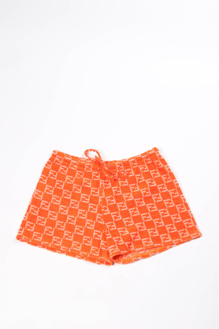 2000s Fendi Orange Terry Cloth Set IT 42 (UK 10)
