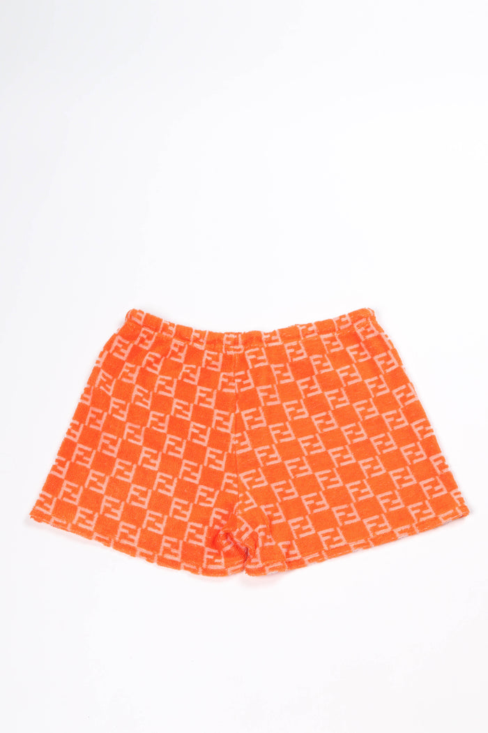2000s Fendi Orange Terry Cloth Set IT 42 (UK 10)