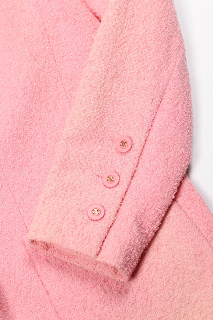 Vintage Chanel Pink Tweed Blazer