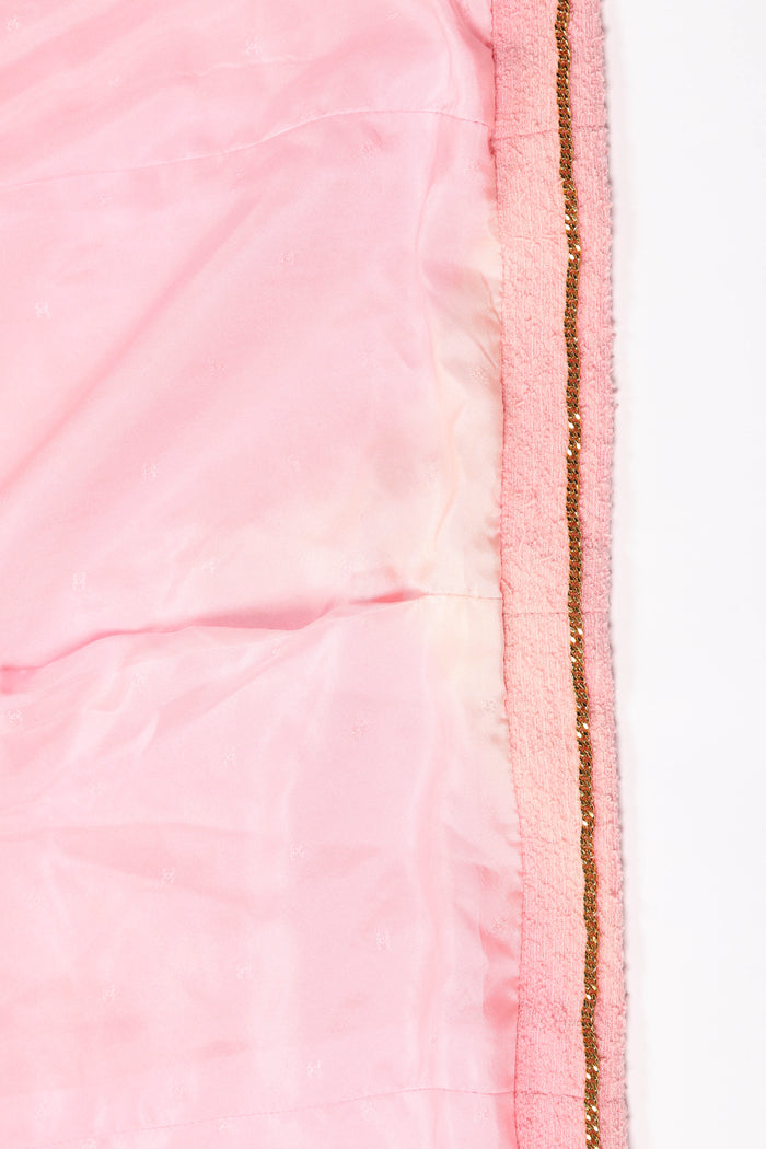 Vintage Chanel Pink Tweed Blazer