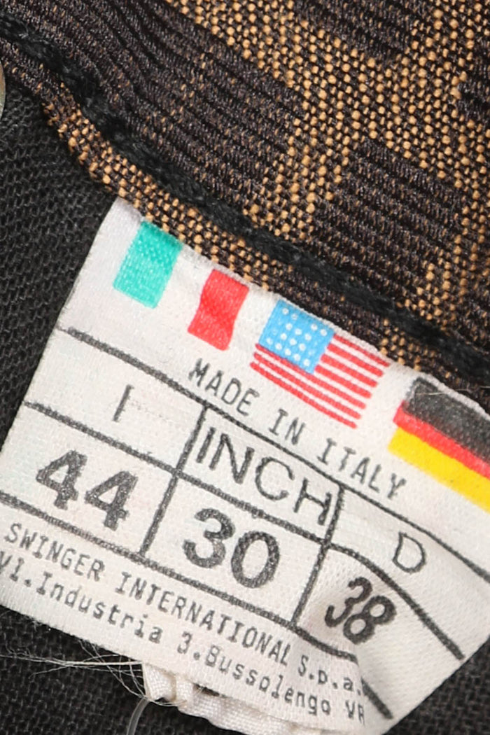 Vintage Fendi Zucca Print Skirt 30" Waist