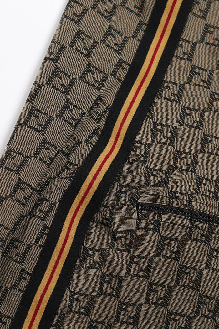 Vintage Fendi Zucca Dress with Zip Detail IT 44 (UK 12)