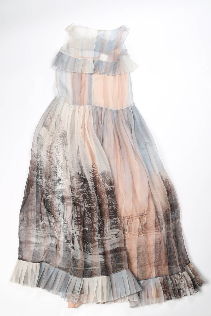 Runway Fendi Printed Maxi Dress