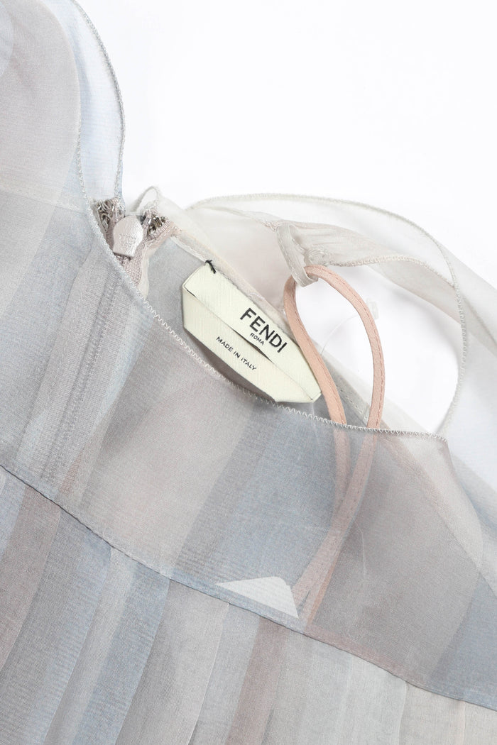 Runway Fendi Printed Maxi Dress