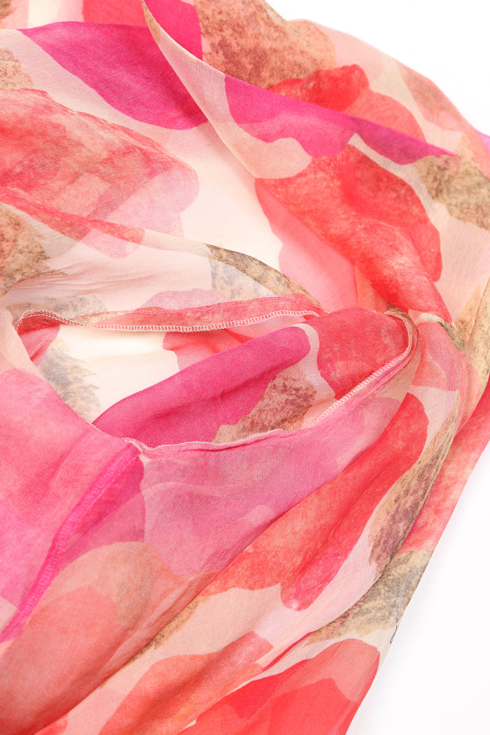 Vintage Chanel Floral Silk Dress and Top Set FR 38 (UK10)