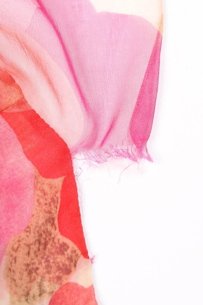 Vintage Chanel Floral Silk Dress and Top Set FR 38 (UK10)