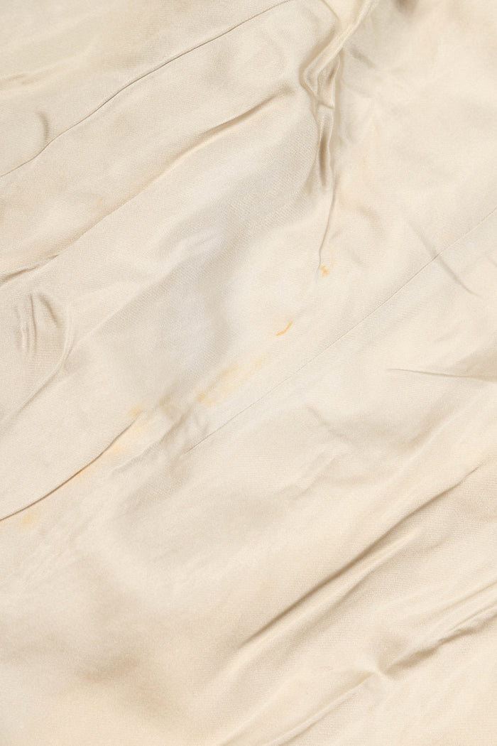Vintage Cream and Brown Fur Coat
