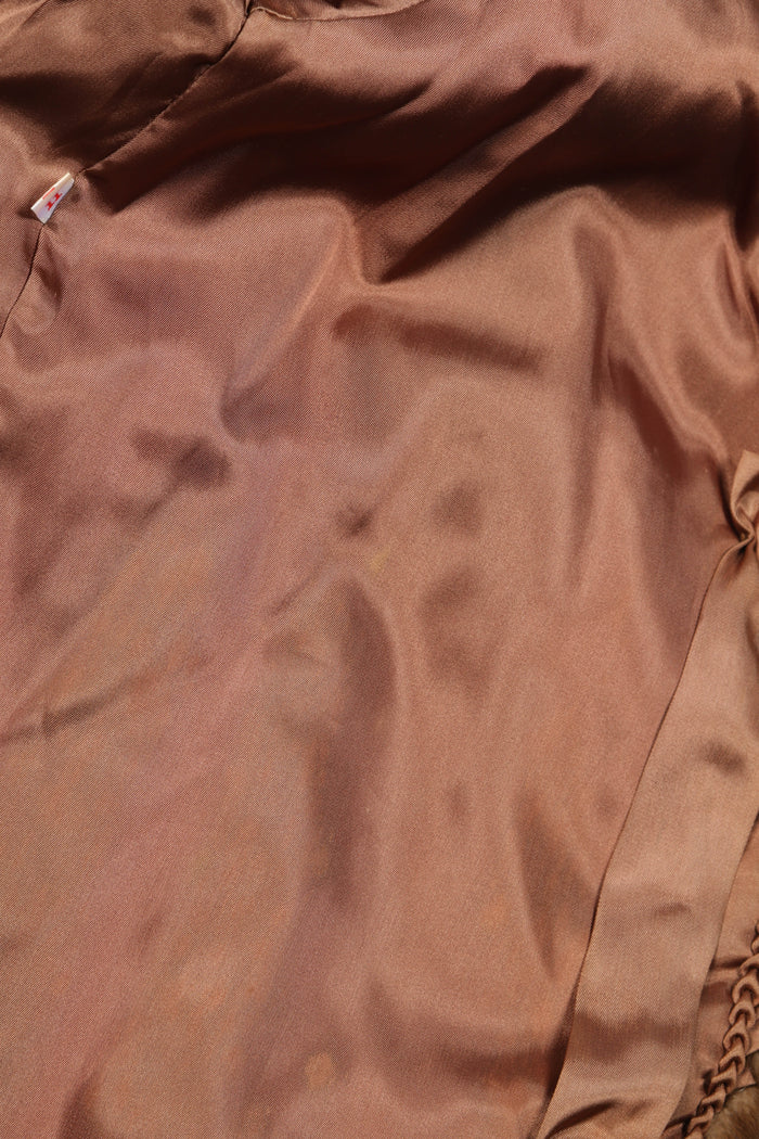 Vintage Brown Fur Coat