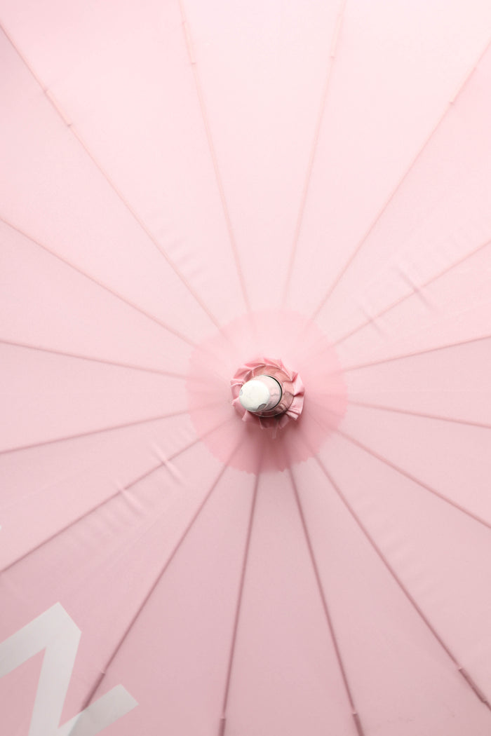 2000s Chanel Pink CC Parasol