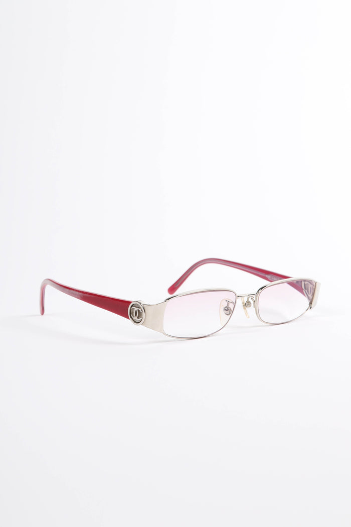 Prescription 2000s Chanel Pink Glasses