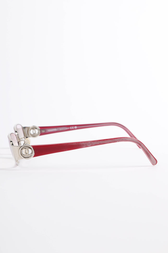 Prescription 2000s Chanel Pink Glasses