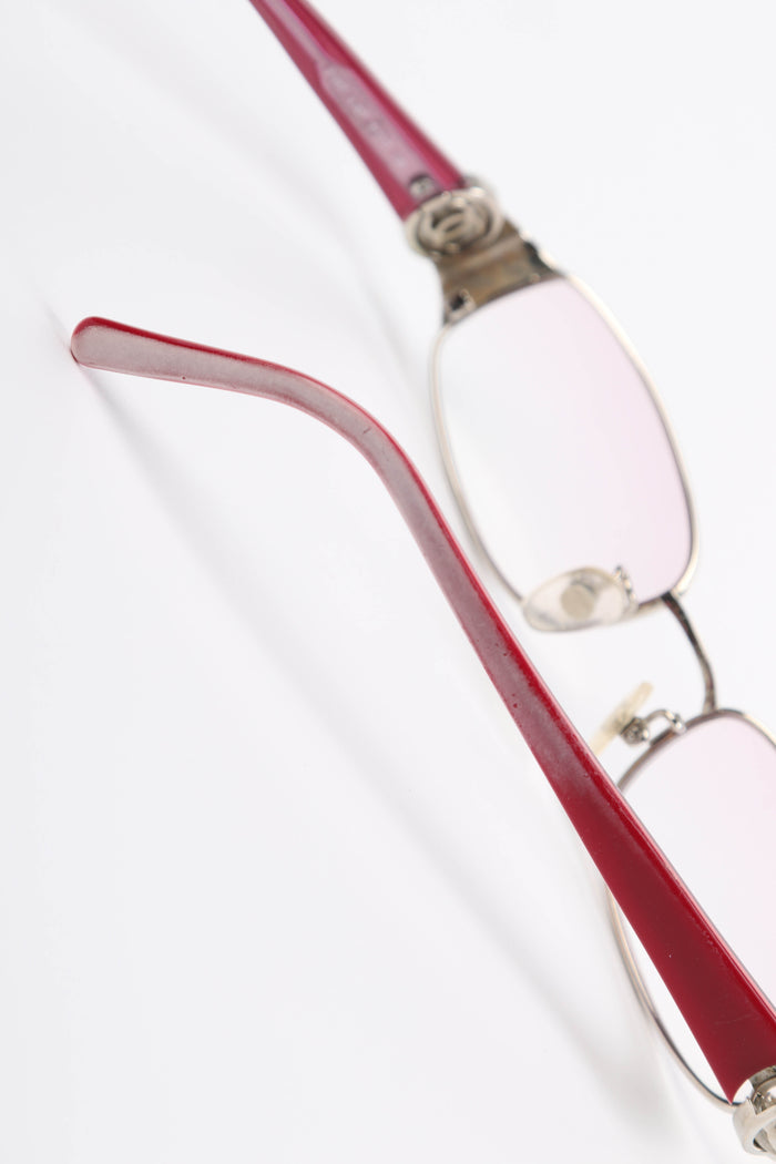 Prescription 2000s Chanel Pink Glasses