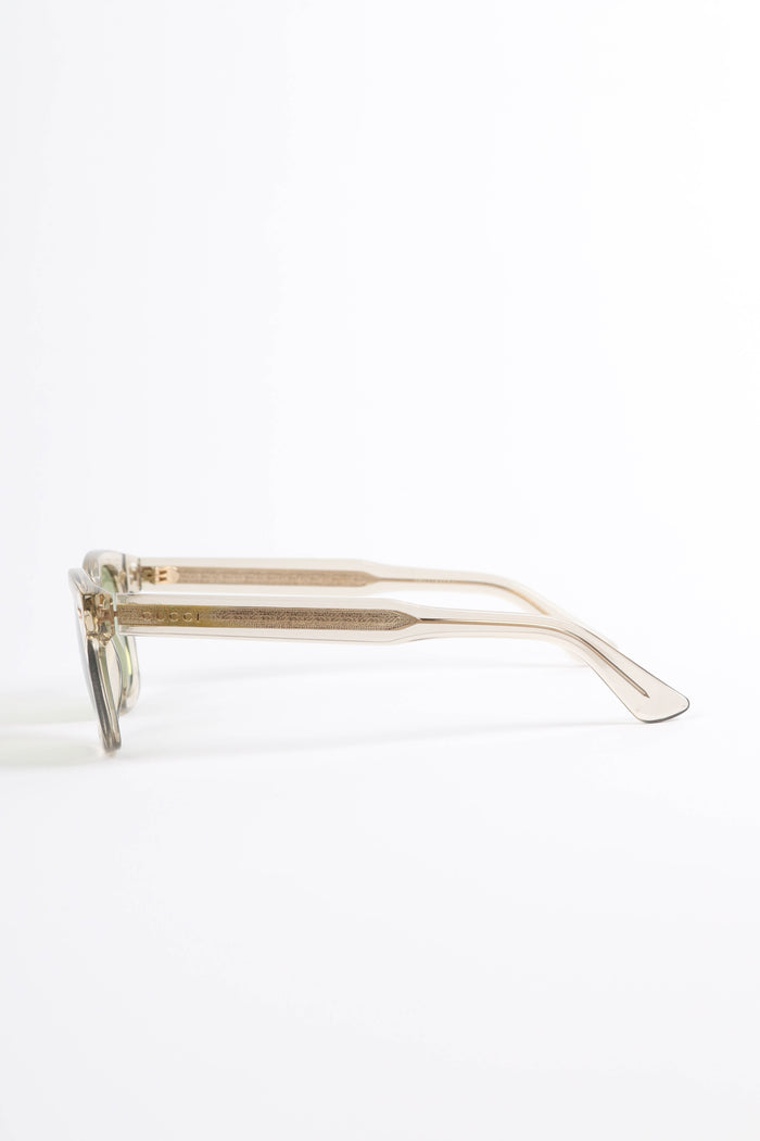 Gucci Clear Frame Square Sunglasses