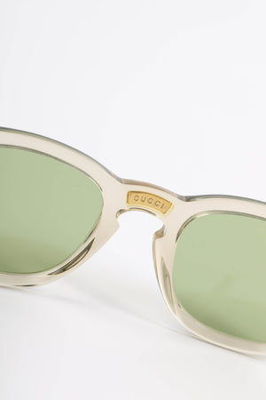 小物 GUCCI archive sunglasses GG clear frame Gucci Clear Frame Square Sunglasses – Break Archive