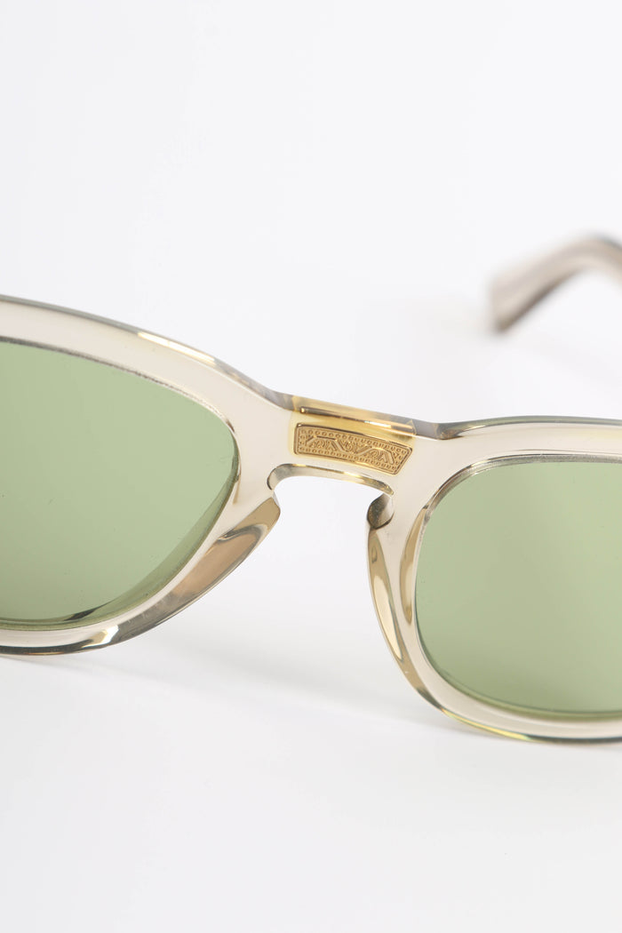 Gucci Clear Frame Square Sunglasses