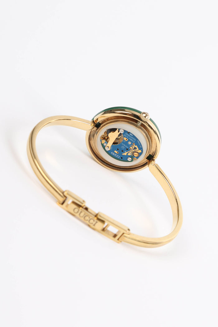 Vintage Gucci Gold Bezel Watch