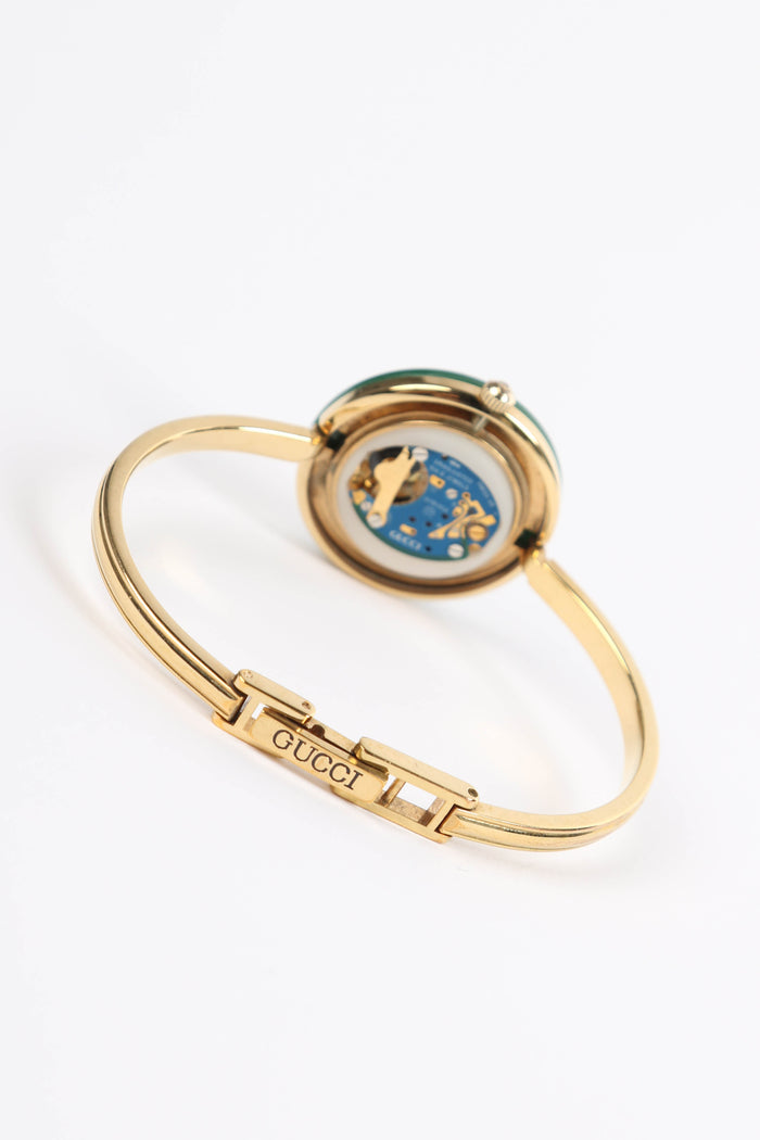 Vintage Gucci Gold Bezel Watch