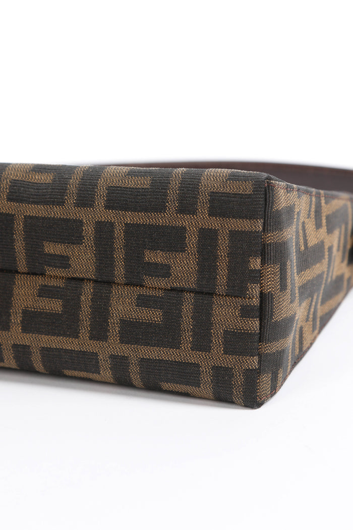 90s Fendi Zucca Monogram Shoulder Bag