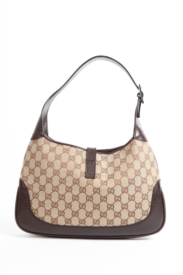 Vintage Gucci Classic GG Monogram Jackie Bag