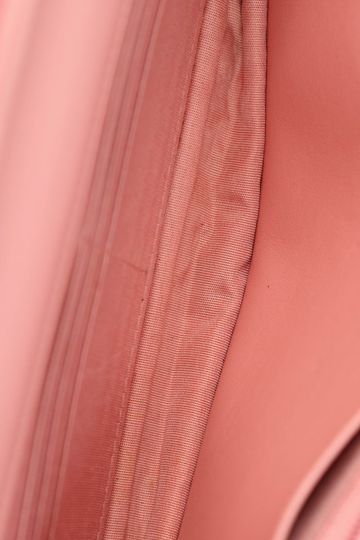 2019 Chanel Pink Tweed Wallet on Chain
