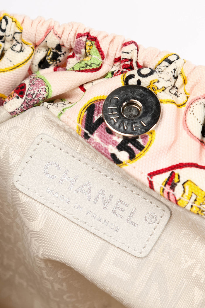 2000s Chanel Pink  Valentines Top Handle Bag