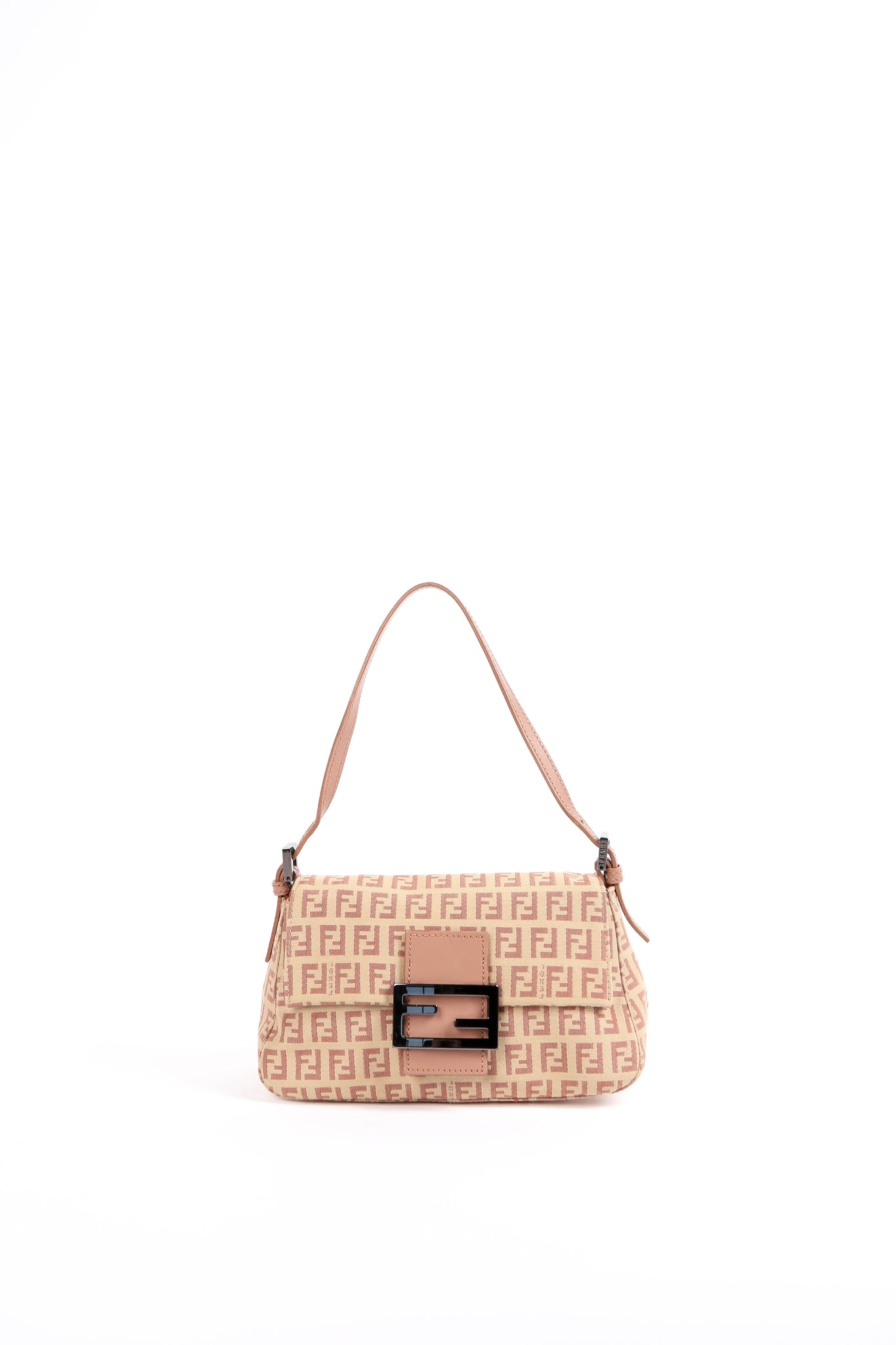 Vintage Fendi Beige Zucchino Mini Mamma Shoulder Bag – Break Archive