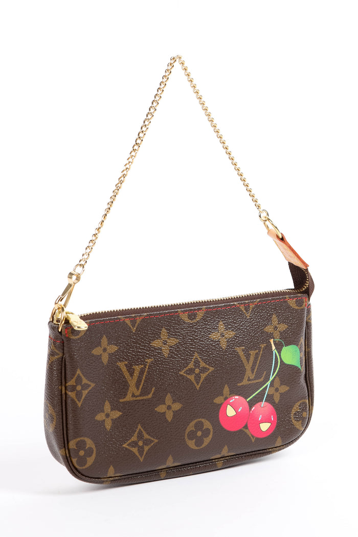 RARE Louis Vuitton Takashi Murakami Mini Cherry Pochette