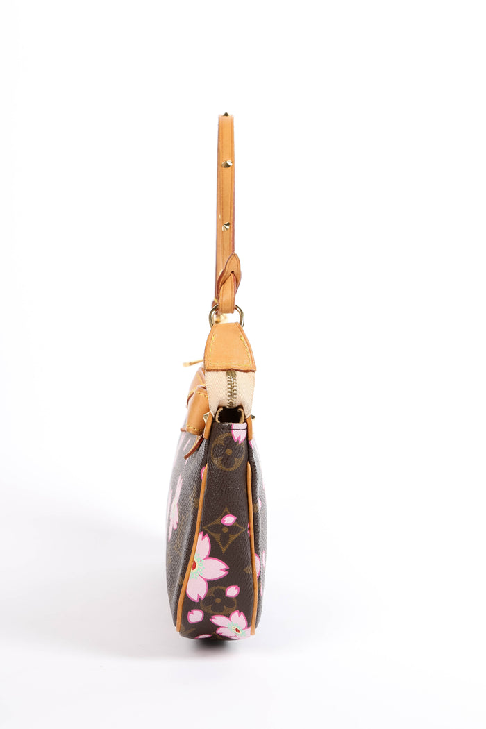 RARE Louis Vuitton x Takashi Murakami Cherry Blossom Pochette Accessoires