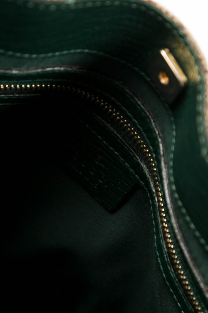 Vintage Gucci Monogram Horsebit Tote Bag