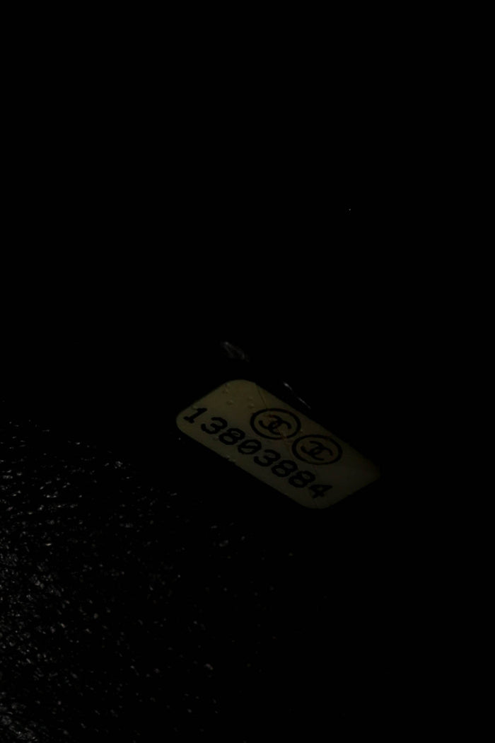 2000s Chanel Black Caviar Leather Maxi Single Flap Bag
