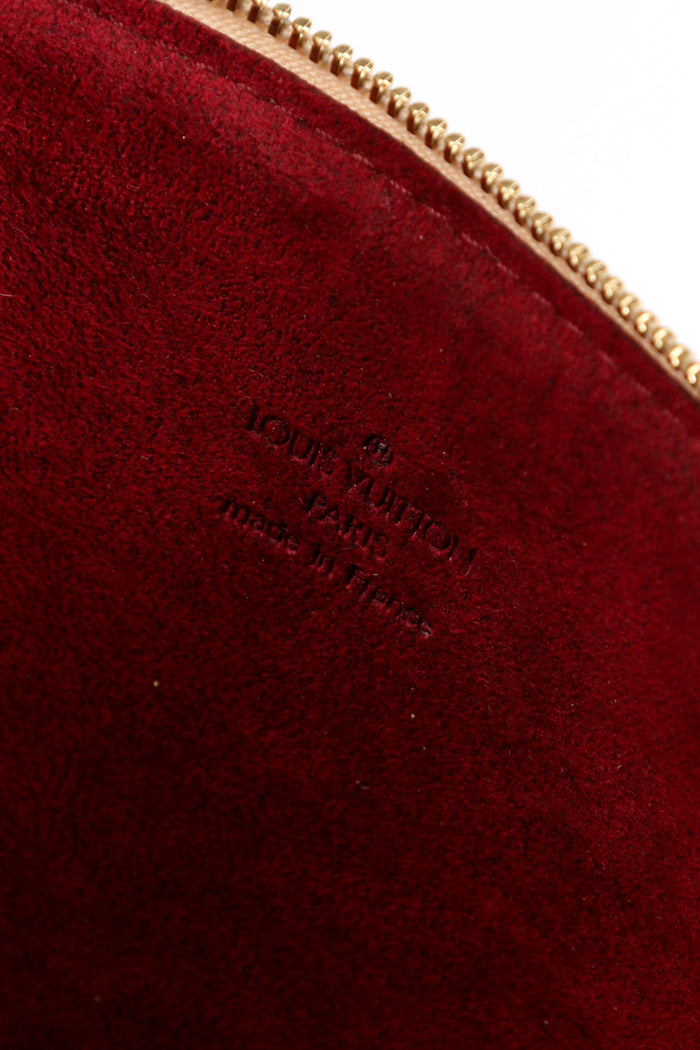 RARE Louis Vuitton x Takashi Murakami White Multicolour Pochette Accessoires