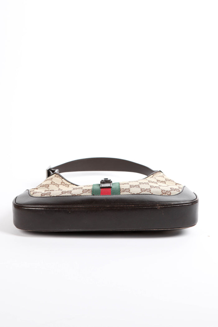 Vintage Gucci Classic GG Monogram Small Jackie Bag