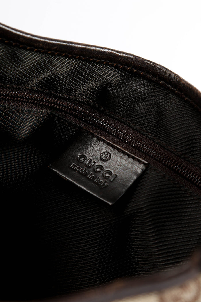 Vintage Gucci Classic GG Monogram Small Jackie Bag