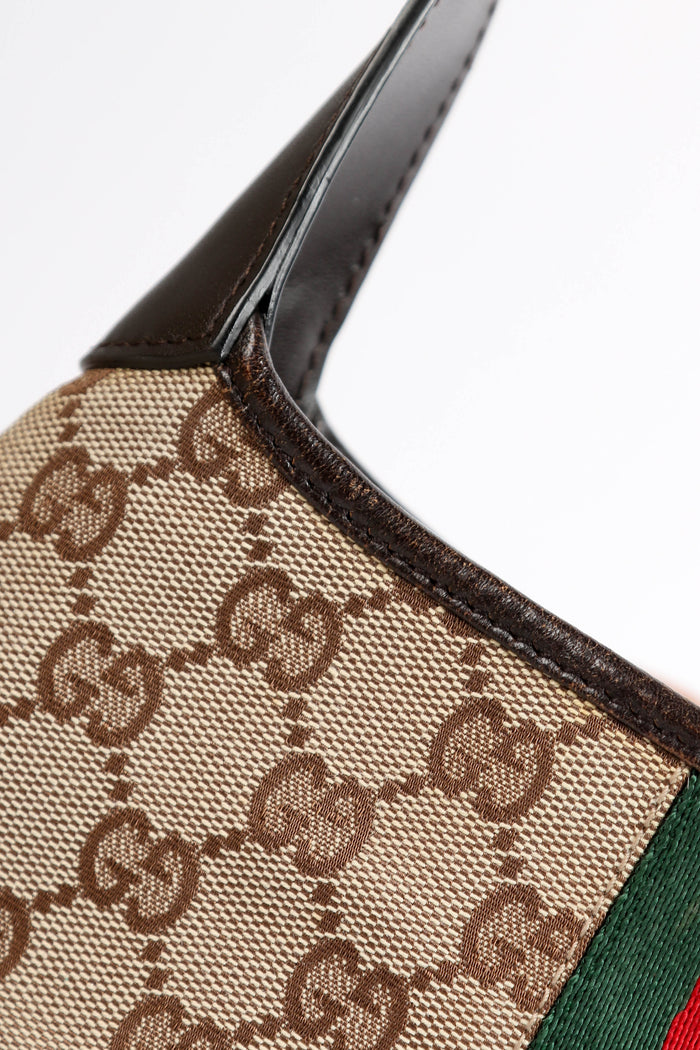 Vintage Gucci Classic GG Monogram Small Jackie Bag
