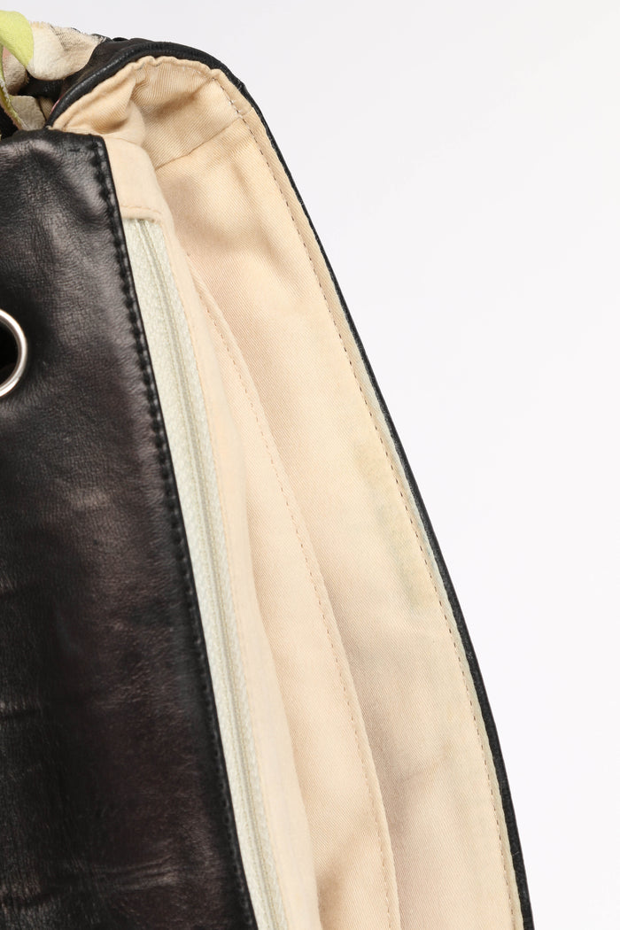 2010s Chanel Silk Ribbon Woven Single Flap Shoulder Bag