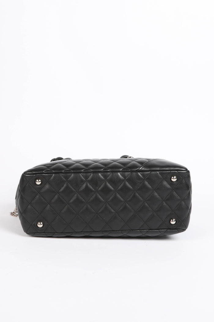 2000s Chanel Black Rue Cambon Shoulder Bag