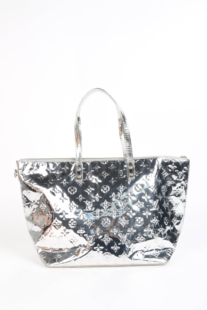 RARE 2000s Louis Vuitton Monogram Miroir Bellevue GM Tote Bag