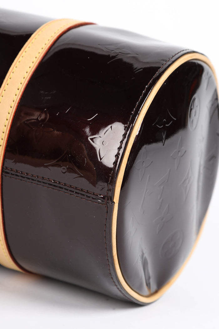 2000s Louis Vuitton Vernis Bedford Oxblood Papillon 30cm