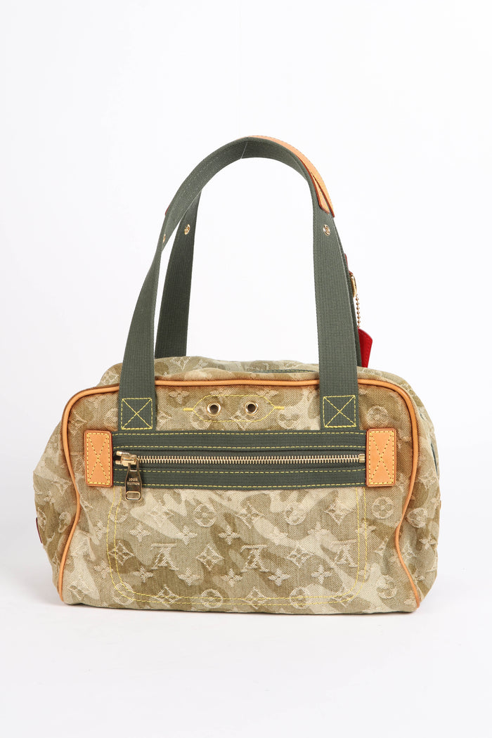 SUPER RARE Louis Vuitton Takashi Murakami Jasmine Camo Shoulder Bag