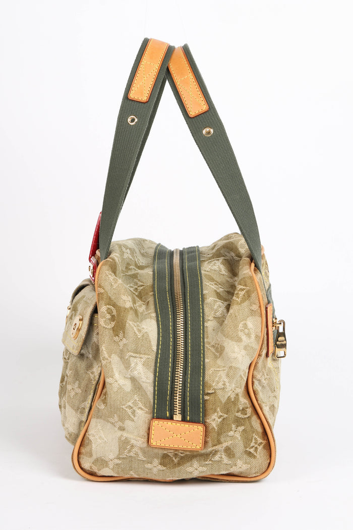 SUPER RARE Louis Vuitton Takashi Murakami Jasmine Camo Shoulder Bag