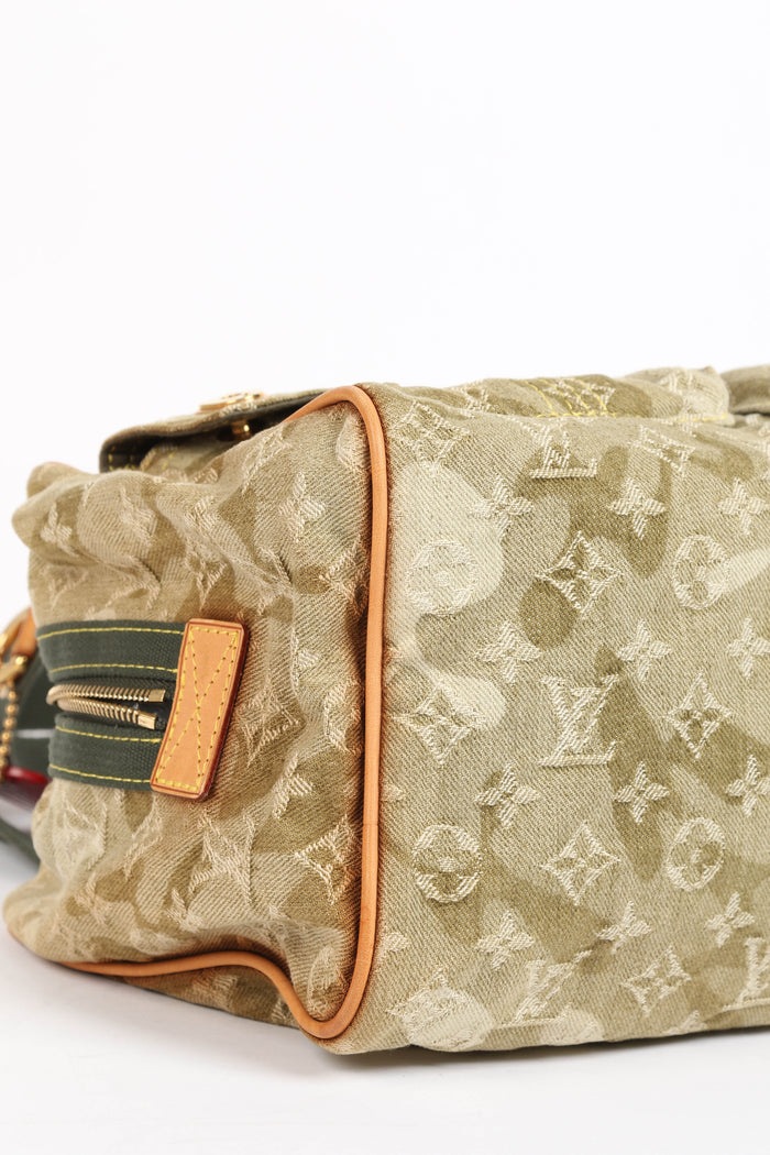 SUPER RARE Louis Vuitton Takashi Murakami Jasmine Camo Shoulder Bag